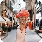 Ice cream in the city