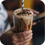 Ice cream cocktail