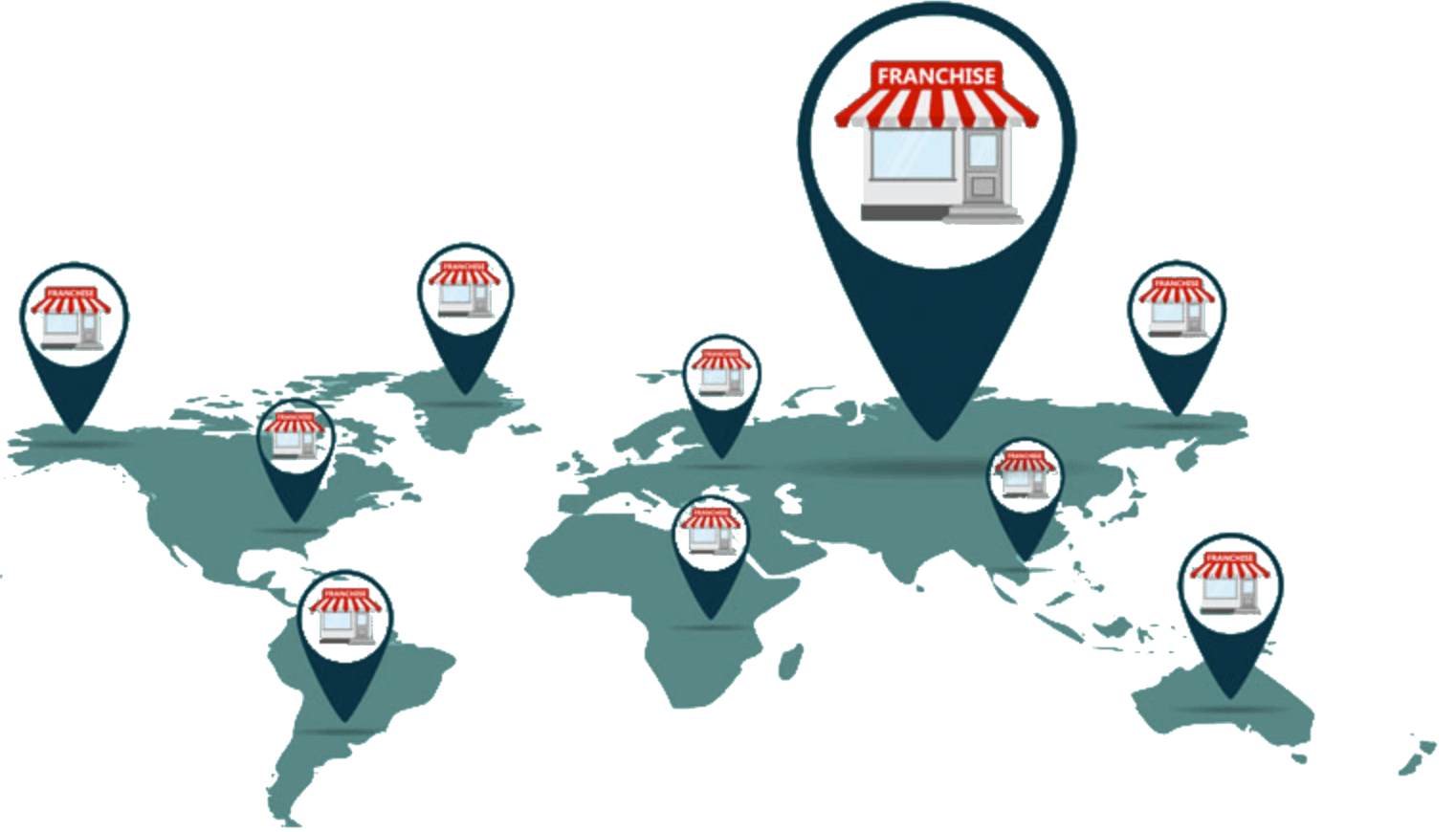 Franchise map